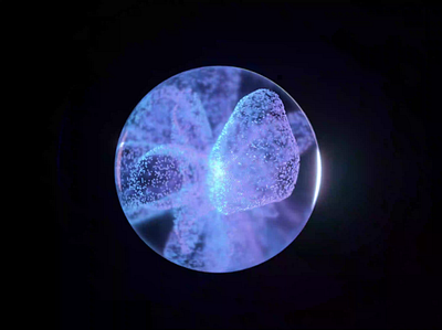 Sphere animation research 3d 3d ai ai c4d design ai ferr ia research motion graphics octane particle sphere sphere design sphere ia