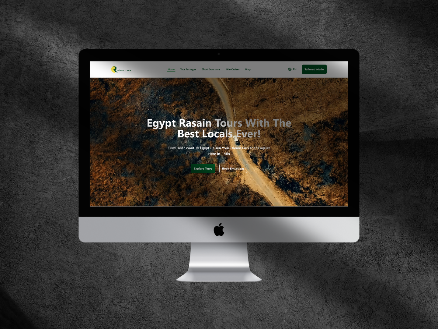 Rasain Website animation ui