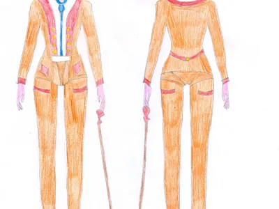 Kirill Tarkhanovskii's fashion drawing design drawing fashion fashion house graphic design illustration scetching
