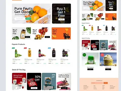 FRUIT MART LANDING PAGE DESIGN
