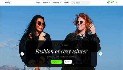 E-commerce Menu ui