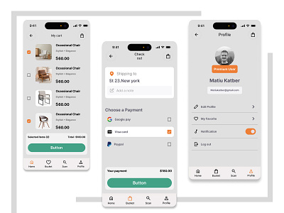 My Second Redesign app design graphic design ui ux