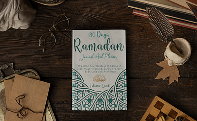 🕌 Ramdana Journal & Planner—A Spiritual Ramadan Companion book islamic journal mockup planner ramadan