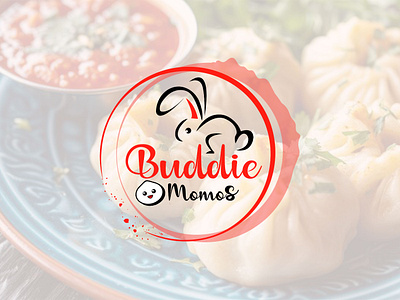 Buddie Momos - Restaurant Logo brandingforfoodbusiness fastfoodbranding fastfoodlogo foodbranding foodlogo foodpackaginglogo foodshoplogo italianrestaurantlogo logodesignforrestaurants restaurantlogo