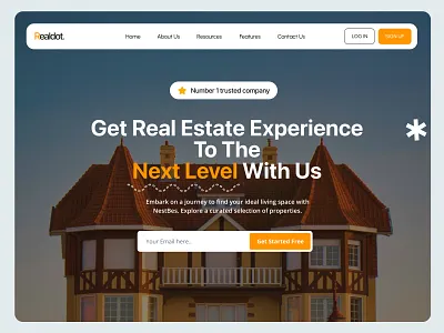 Property Website Design adobe xd clean cleanwebsite creative design design 2020 eral estate landing page illustration landing page landing page design minimal minimal website mobile app mobile ui modern website modrn website real estate website ui web app website design