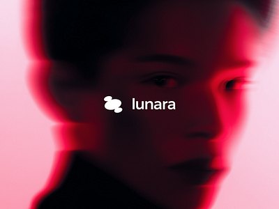 Lunara App 2025 app branding graphic design illustration interface logo pink red ui