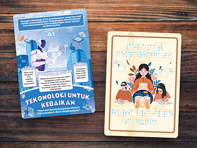 Poster/Infografis #3 braille ilustrasi indonesia infografis poster