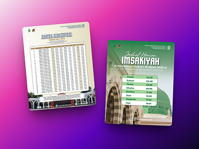 Post #11 Imsakiyah Harian/Penuh imsakiyah indonesia islam poster ramadhan referensi
