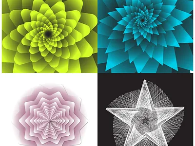 Repetitive Pattern Explorations 16statues adobe branding design graphic design ill illustration motion graphics patterns tilde ui vector xcoder