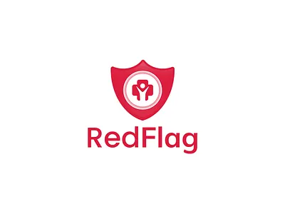 Red flag medical logo branding clinic logo concept logo medical logo red flag logo design red medical logo redflag medical logo