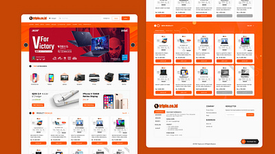Tripio: Your One-Stop E-commerce for Electronics ecommerce figma ui ux