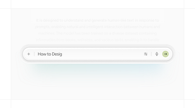 AI Search Bar ai animation app bar branding clean design desktop graphic design illustration logo minimal mobile motion motion graphics product design search ui ux