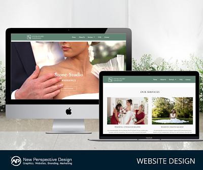Wedding Photographer Website Design in Cape Town web design