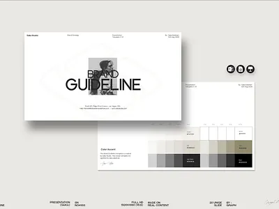 Saka Brand Guidelines Presentation brand guideline brand identity brand strategy branding design graphic design guideline logo minimal powerpoint presentation saka guideline