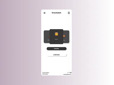 Snackdash design figma food ui ui design uiux design ux ux design