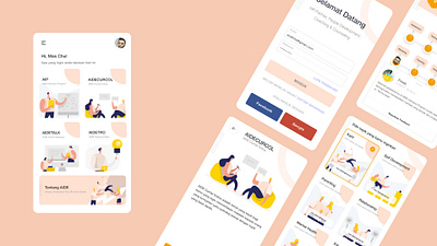 Aide Consultant: Empowering Growth Through Innovative Solutions concept figma ui ux