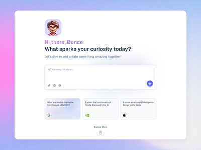Reimagining the AI Search Experience aiprompt searchengine suggestion