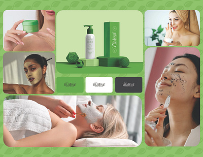 Skincare logo, Beauty logo, Feminine logo, Luxury logo packaging
