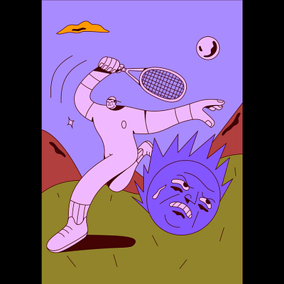 Passing-shot comic comics design digital illustration funny illustration illustrator