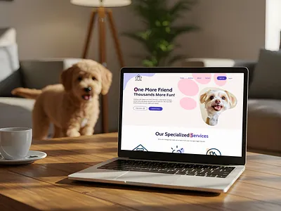 Petcation dogs landing pets ui webflow