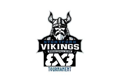 Vikings Basketball Club Logo Animation animation branding graphic design logo logo animation motion graphics vikings