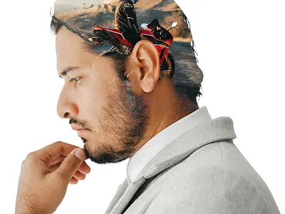 Double Exposer Effect Created with Adobe Photoshop adobe photoshop double exposure effect graphic design photo editing photo manipulation