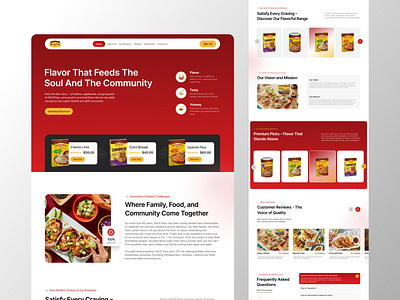 Old El Paso – Grocery Website UI/UX Design branded food website ecommerce website figma website food brand website design food web design grocery product web grocery website mexican food website design modern website modern website design orbizen studio product website restaurant website shopify website ui designer uiux designer webflow website website mockup