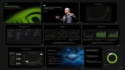 NVIDIA FINANCIAL ANALYSIS PRESENTATION corporate presentation data visualization design financial analysis financial presentation microsoft powerpoint powerpoint powerpoint design powerpoint presentation ppt pptx presentation presentation design sales presentation