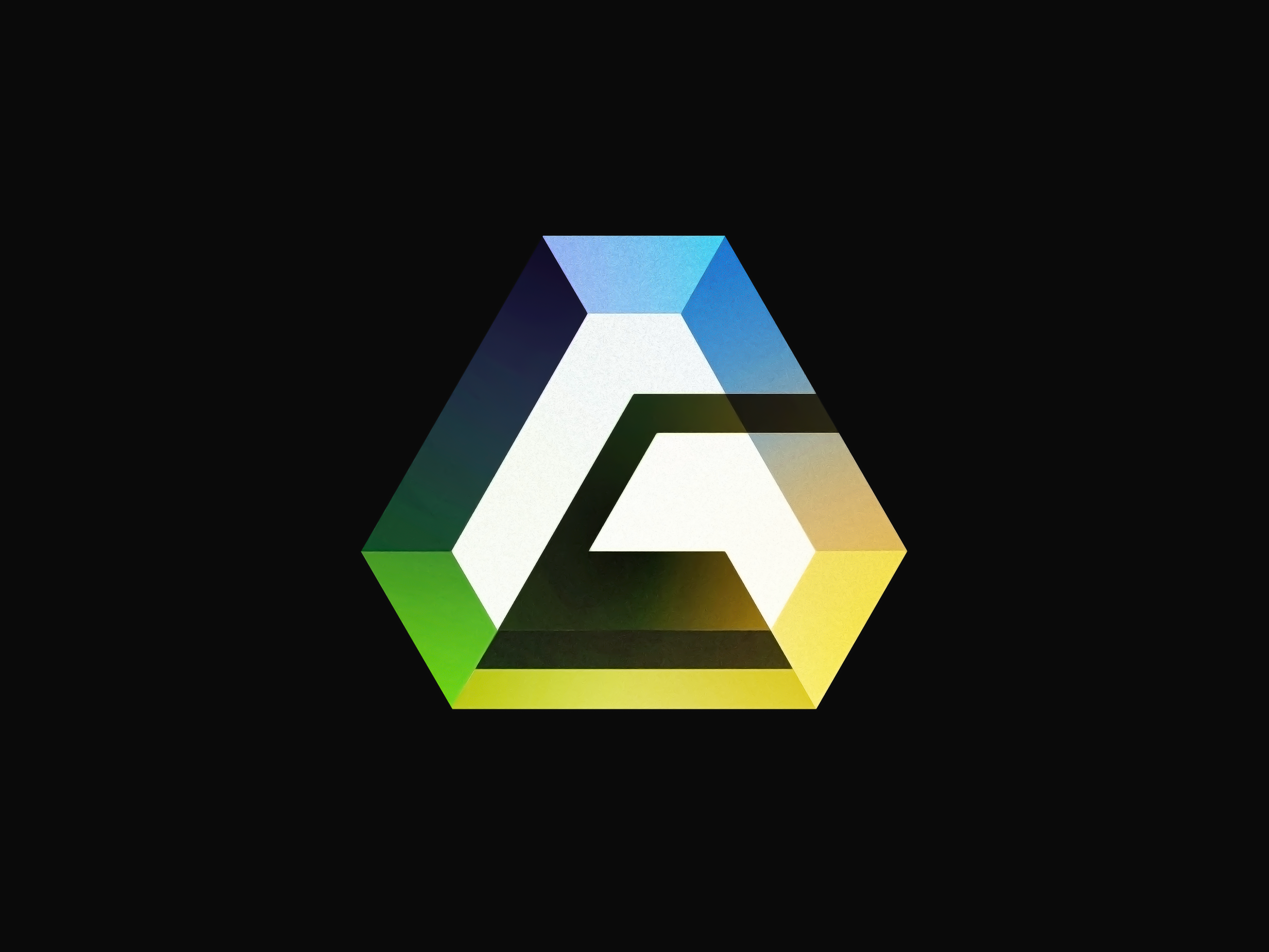 G, Hexagon, Grid Logo Design — AI Tech Startup Identity ai blockchain crypto defi geometric grid hexagon identity metaverse startup tech web3