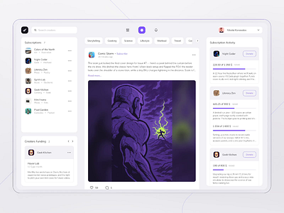 Lentup - Donation platform animation app atomic design clean crowdfunding dashboard design system desktop donation information architecture light minimal prototype social network tokens ui user interface web app