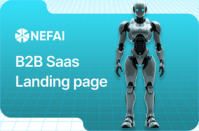B2B Saas Landing page b2b design landing page saas ui ux