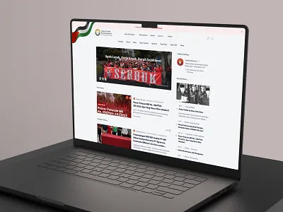 SERBUK Indonesia • Light Mode branding design logo ui ui design uiux ux ux design web design