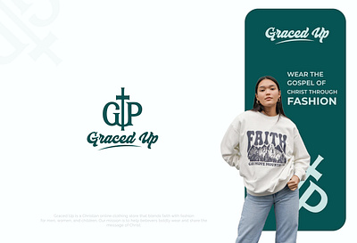 Graced Up Logo brand identity branding clothing brand clothing logo fashion fashion brand logo fashion logo logo logo design logo designer