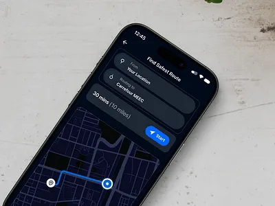 Road Safety application accident road safety ui ux