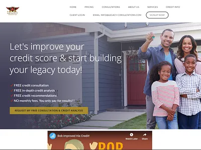 Legacy Consultation animation graphic design ui
