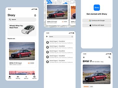 🚗 Car rental app