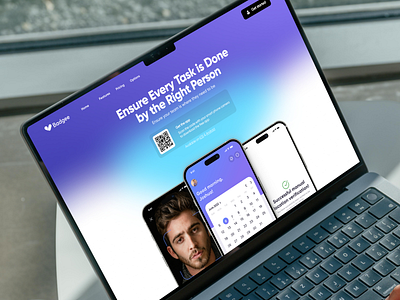 Badgee – Smart Identity Meets Workforce Accountability graphic design id ui ux