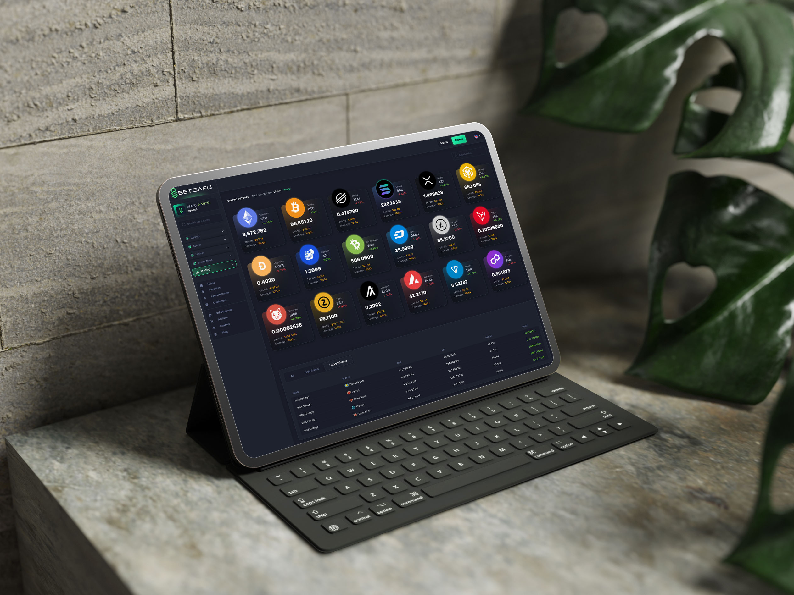 Dashboard Design for Leverage Crypto Trading Platform crypto crypto trading crypto wallet dashboard dashboard ui defi dex exchange order book product design saas swap trading ui user panel ux wallet web app web design web3