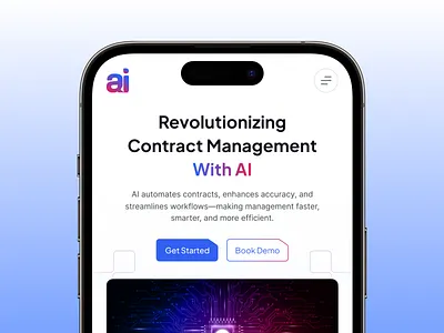 AI-powered contract management ai design ai integration ai landing page design ai platform ai powered platform ai smart solution artificial intelligence b2b contract management cryptocurrency exploration management saas service startup ui ui trends ux web design workflow