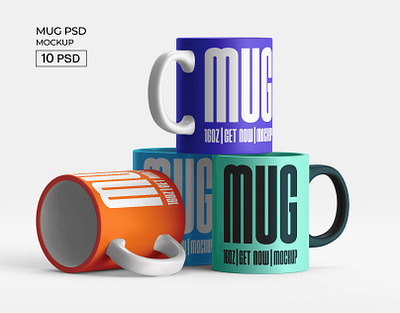 MUG MOCKUP 3d animation branding business ceramic ceramics editable graphic design label logo mockup motion graphics mug mugs photoshop product template ui ux