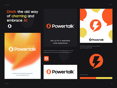 Talking bubble logo ai logo branding bubble logo chatbot creative logo logo logo mark logo symbol logo trend minimal logo power logo power talk logo simple logo tech logo typo logo