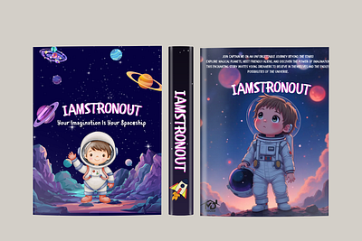 Children's Book Template Iamstronaut animation branding childrenbook cover coverdesign ebook illustration templatedesign