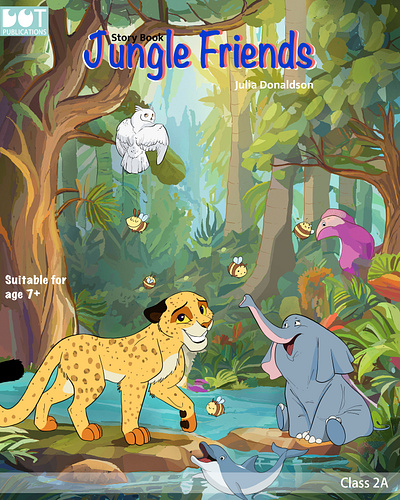 Kids Book Cover Design bookcoverdesign childrenbookart childrenbookillustrator childrensbookcover illustratedbookcover kidlitart kidsillustration picturebookdesign storybookillustration whimsicalart
