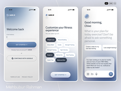 Aclik- AI Chatbot Mobile App ai app ai chat generator ai chatbot ai mobile app al audio ai bot ai chat bot chat with ai chatbot ui chatgpt ai conversations machine learning messaging app mobile mobile app problem solving uiux voice ai