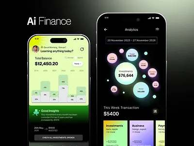 Ai finance app design ai ai app ai app design animation app design app designer app developer bank app banking app budget app budget app design dark app finance finance app finance app design mobile app modern app money app to do app ui animation