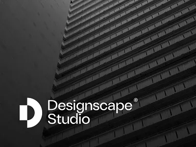 Modern logo mark for an architecture studio - Designscope Studio architecture studio architecture studio logos branding creative logo custom logo design elegant logo geometric logo graphic design lettermark logo logo design logofolio logomark logotype mega malik minimalistic logos modern logos