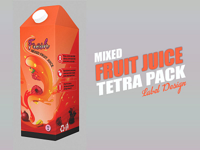 Mixed Fruit Juice Tetra Pack Label Design brandidentitydesign branding creativepackaging custompackaging designforbrands designixa drinklabeldesign fruitjuicedesign globaldesignstudio graphic design juicepackaging labeldesign organicpackaging packagingdesign packagingdesigner packaginginspiration productpackaging tetrapack tetrapackdesign