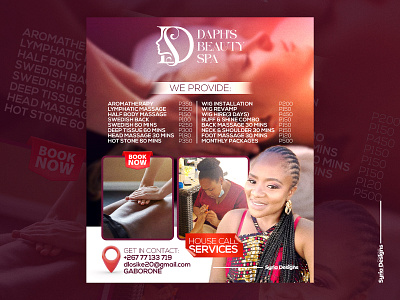 MASSAGE SPA FLYER