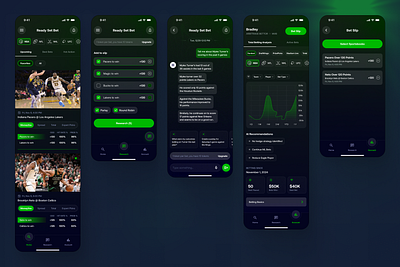 Ready Set Bet App Concept 2025 99designs argentina bet branding clean design figma illustration minimal ui web website