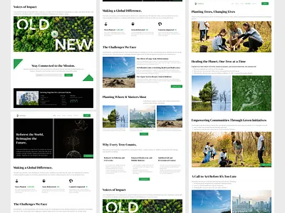 Earth Renew - Nonprofit Organization app ui branding creative design dashboard design digital product design e commerce design fintech design interactive design minimalist design mobile app design modern design prototyping responsive design saas design typography ui design user experience user interface ux design web design